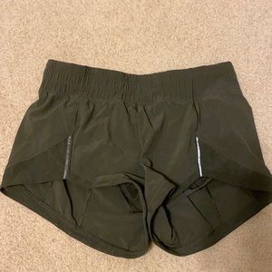 Lululemon size 4 running shorts